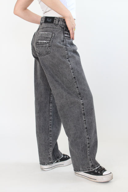 Jean Relaxed Fit Gris GE010N