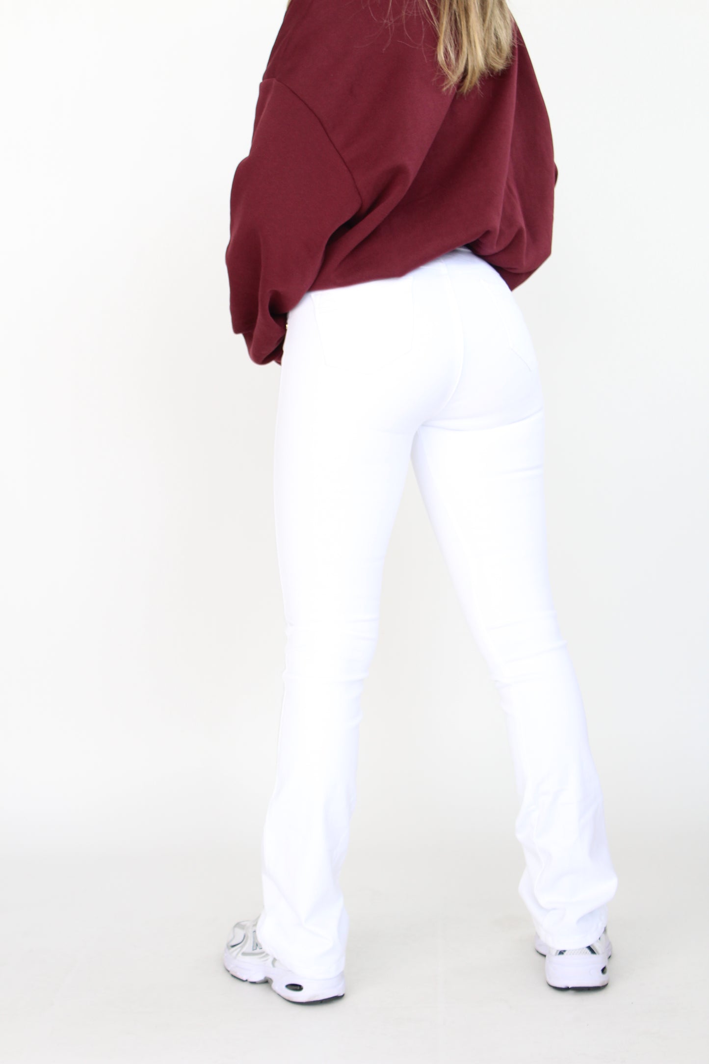 Jean Flare Stretch Blanco 3485