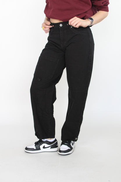 Jean Mom Fit Negro GE024N