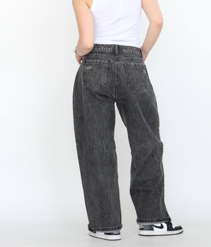 Jean Relaxed Fit Gris